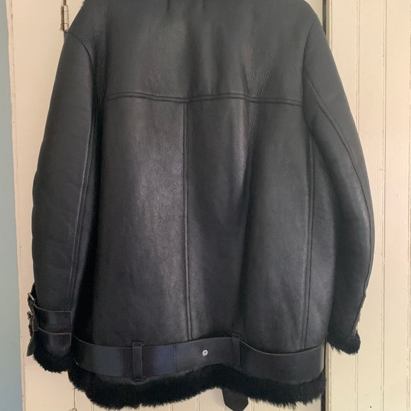 ACNE studios authentic Sherpa leather biker jacket - 36 - medium - Picture 6 of 16